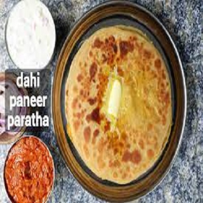 Paneer Paratha Meal