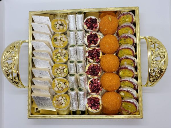 Premium Mixed Dry Fruit Sweets in Fancy Box or Tray