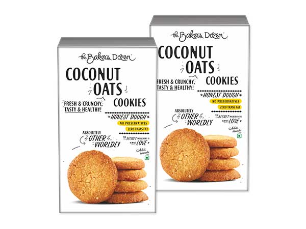 Coconut Oats Cookies - Pack of 2 (Save Rs.19)