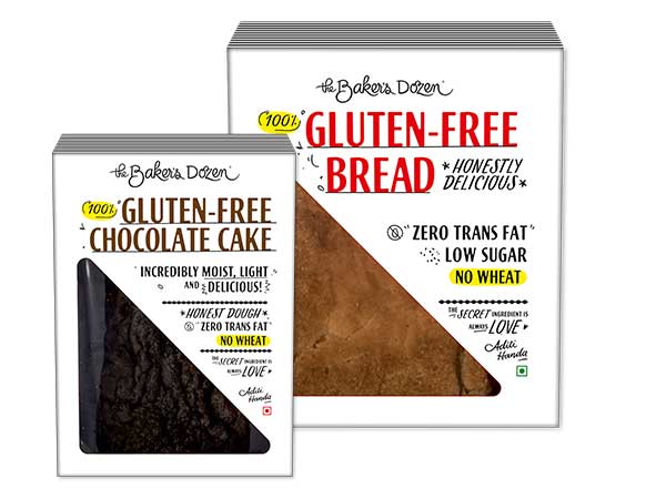 Gluten-Free Bread + Gluten-Free Chocolate Cake (Save Rs.60)