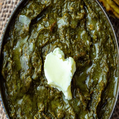 Sarso ka Saag ( Desi Ghee Preparation)