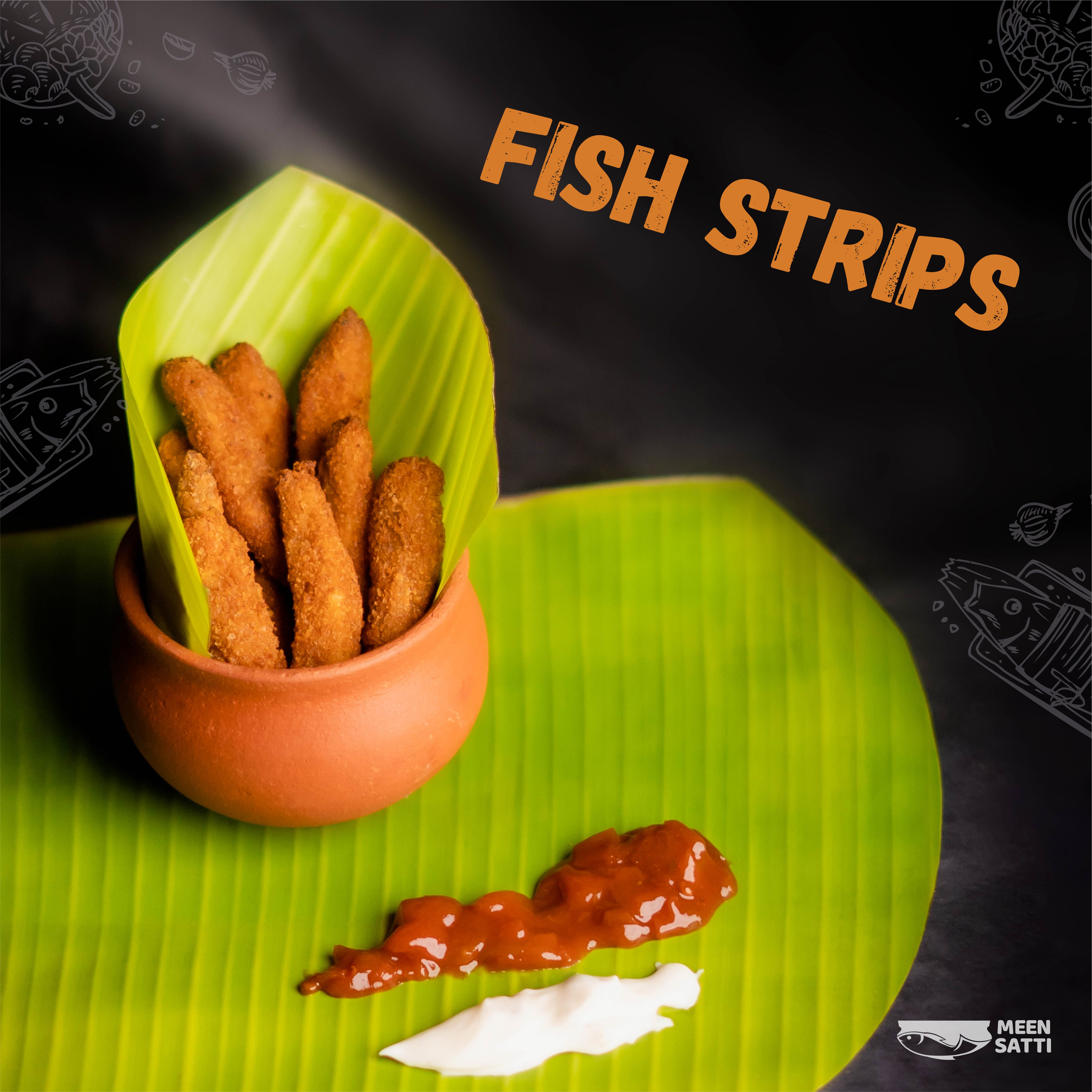 Fish strips (150 Grams)