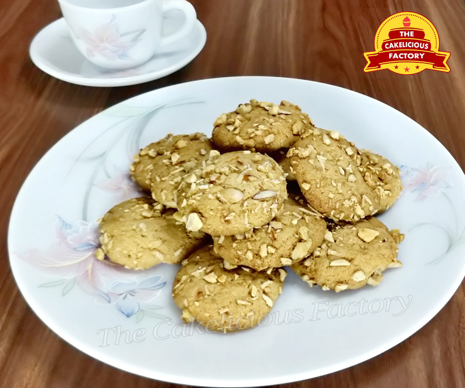 Nutty Butty Cookies (Approx 18 pcs)