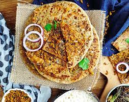 bfast Keema paratha