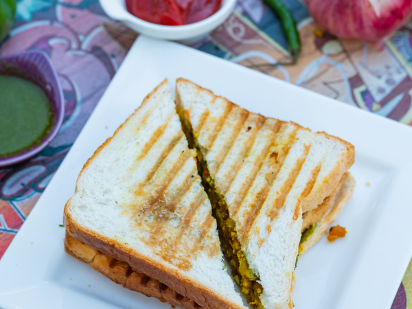 Boiled Egg  Sandwich