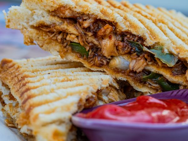 Chilli Paneer Sandwich