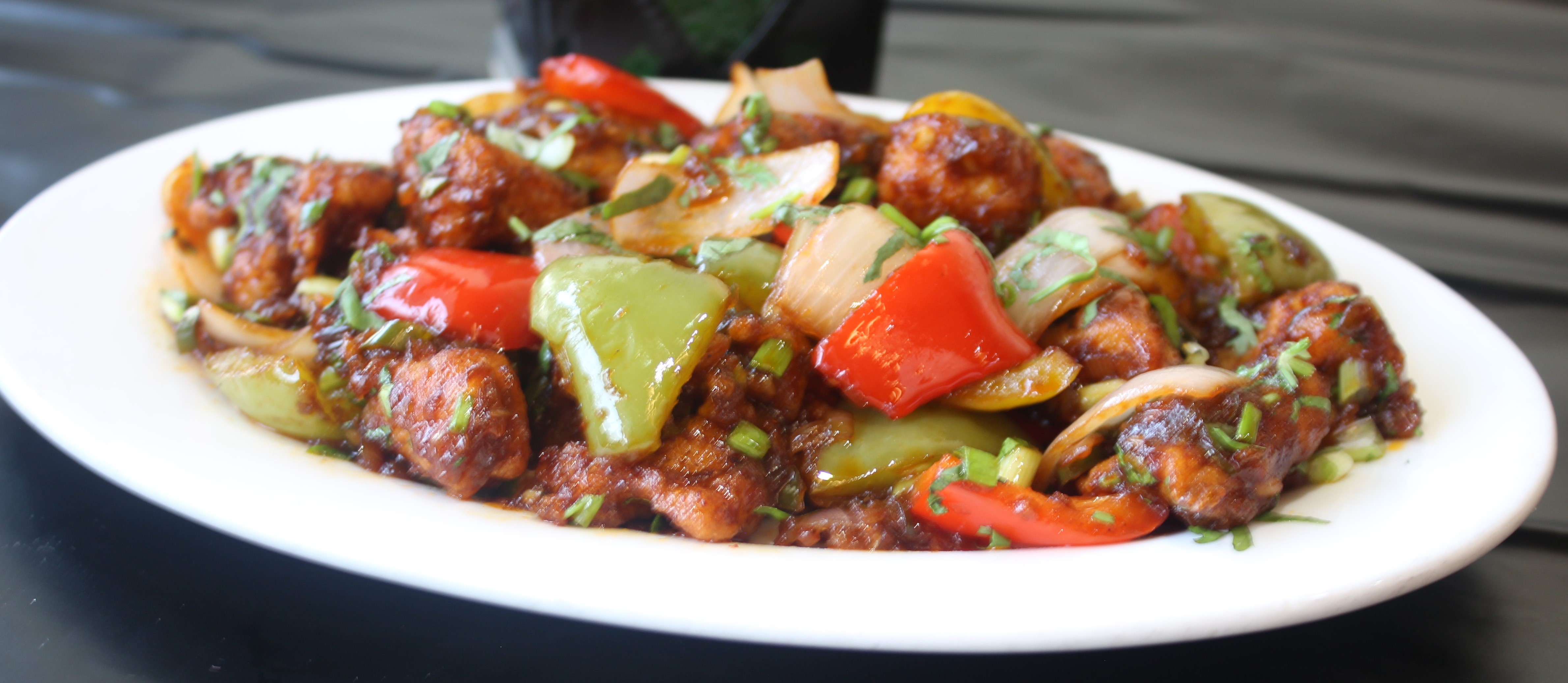 chicken Manchurian dry
