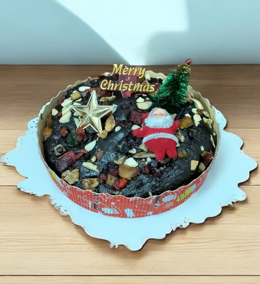 Christmas Plum Cake (Round) 250 gms