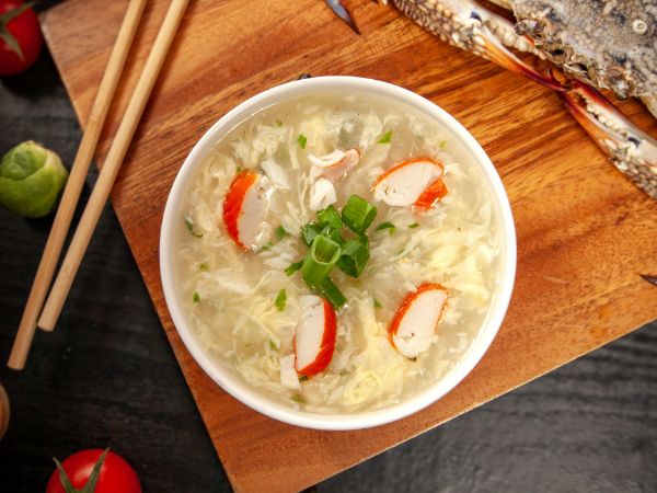 Spicy Crab Meat Soup
