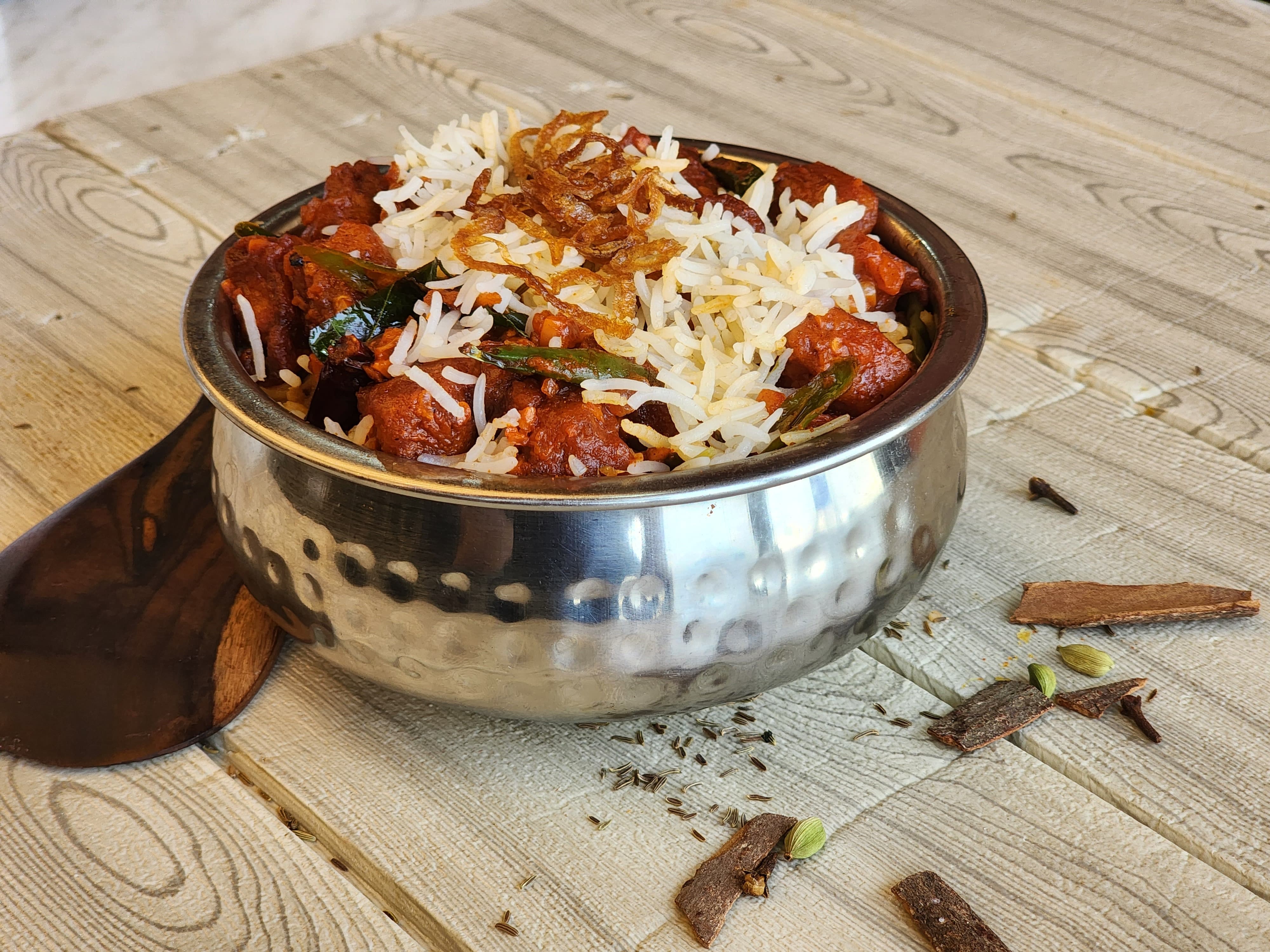 Paneer Biryani  58 oz Family Pack 2 pax 1 child