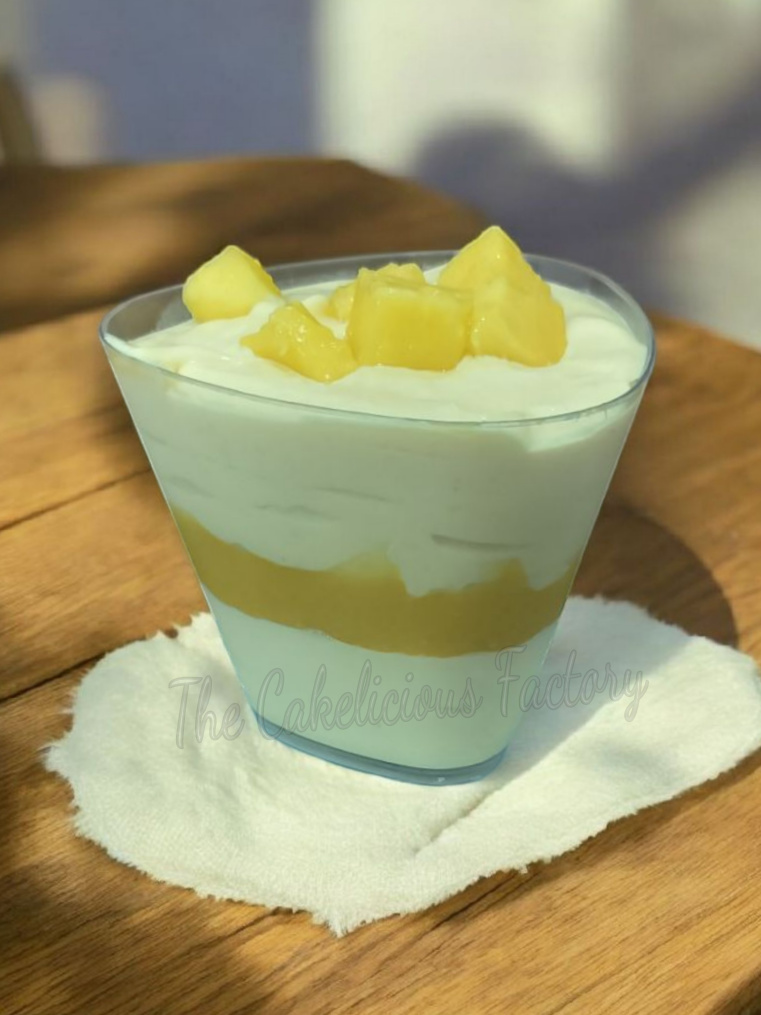 Mango Cake Shots