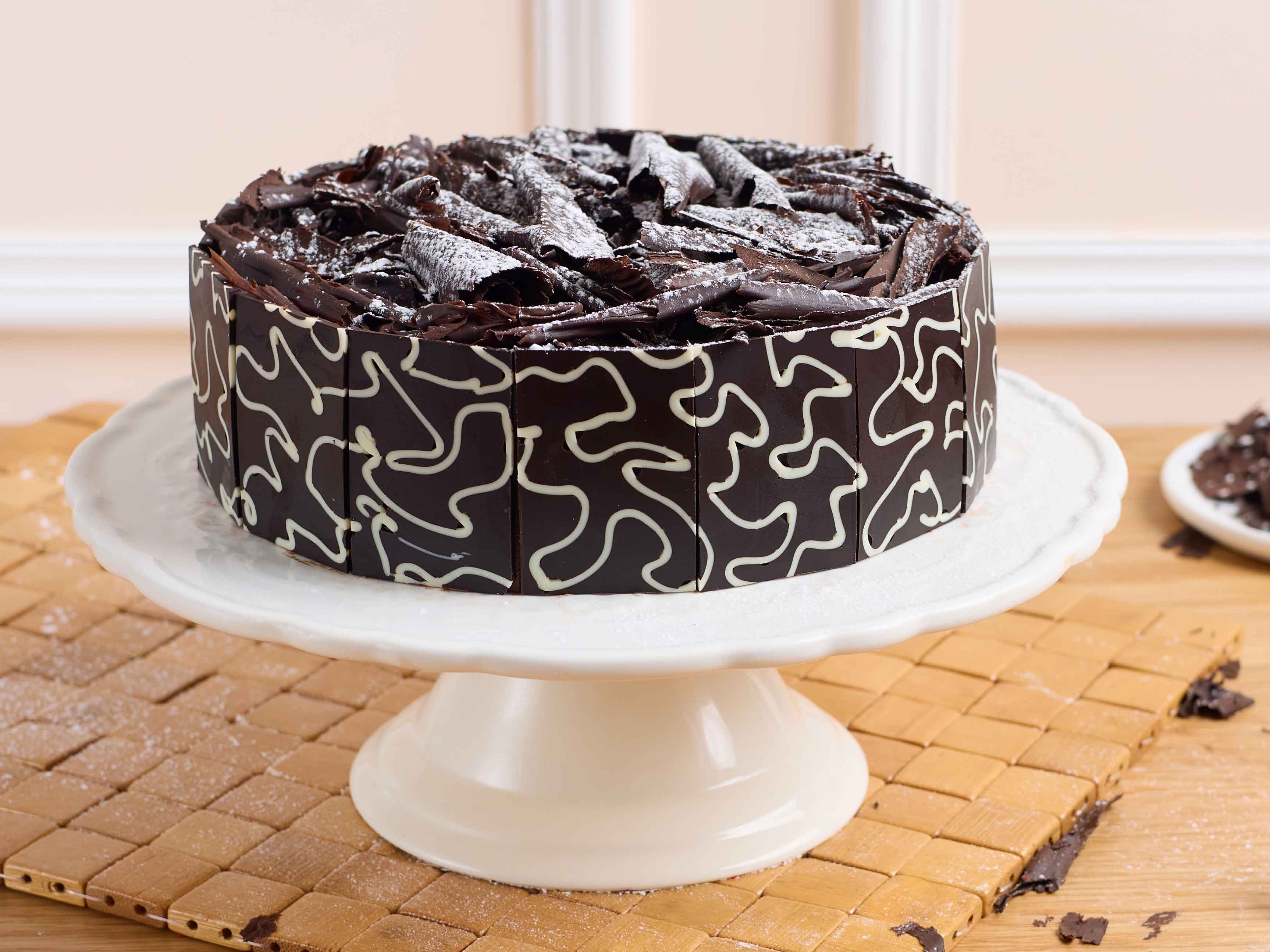 Chocolate Kahlua Mousse Cake