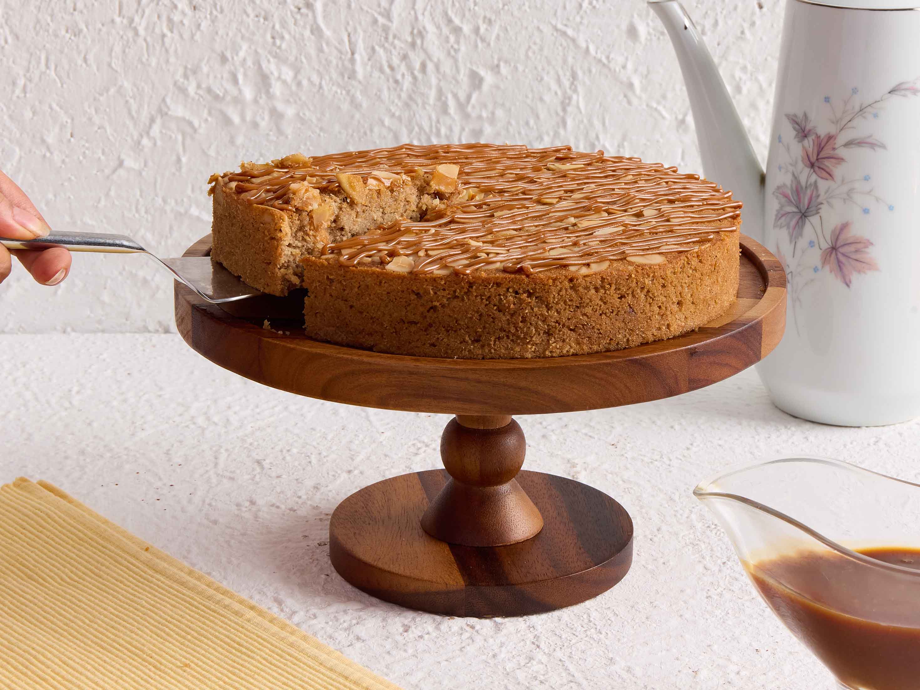 Coconut and Roasted Almond Cake