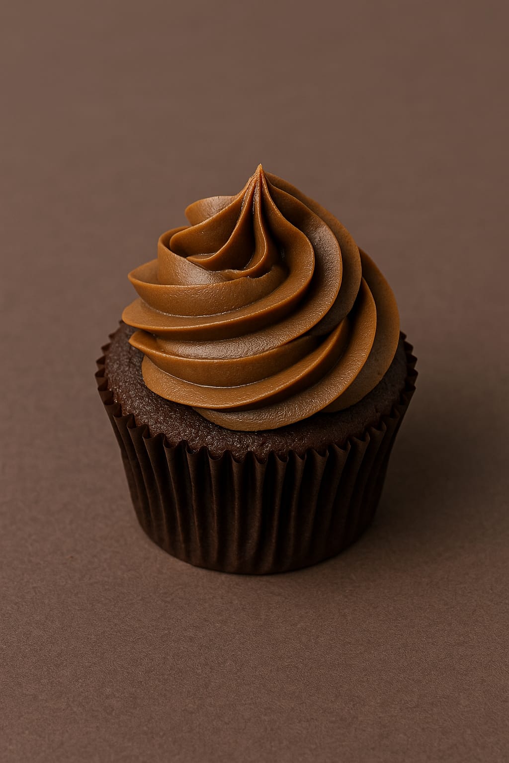 Coffee Fudge Cupcake