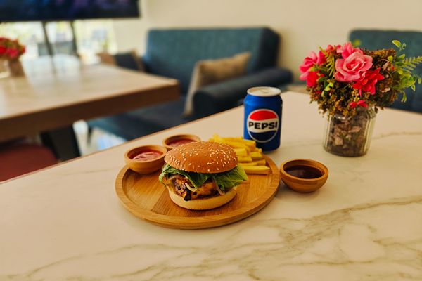 Tangy Paneer Burger