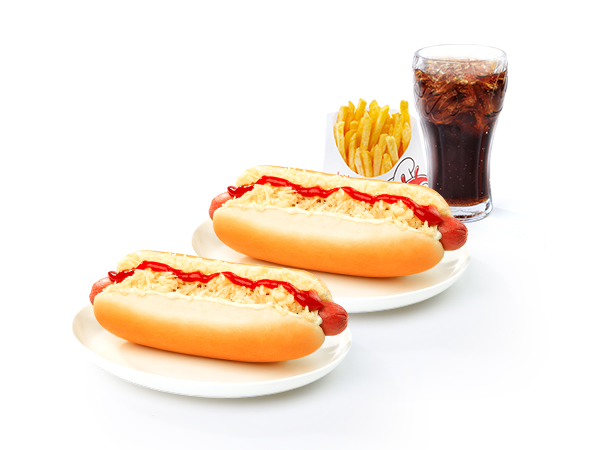 Jolly Hotdog Meal + Jolly Hotdog Solo Free