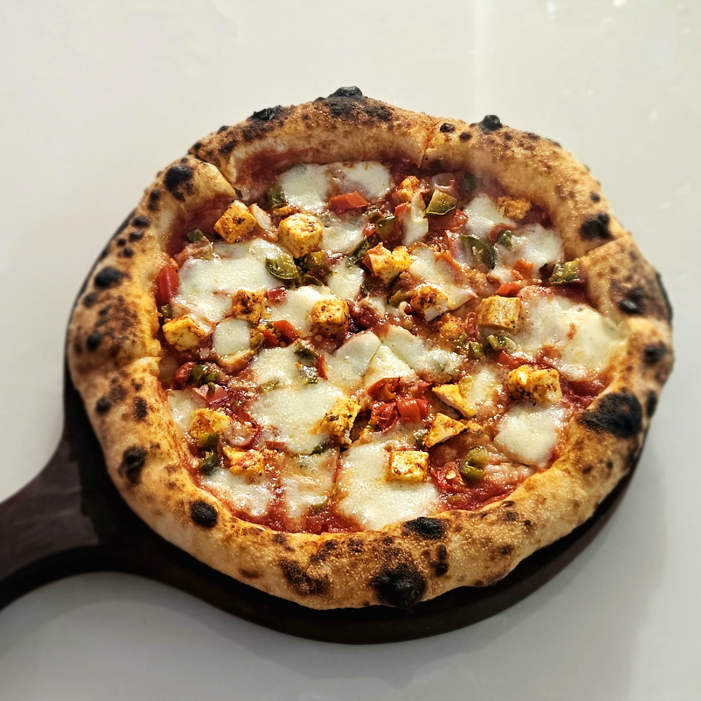 Firestorm Pizza (Spicy Paneer Pizza)