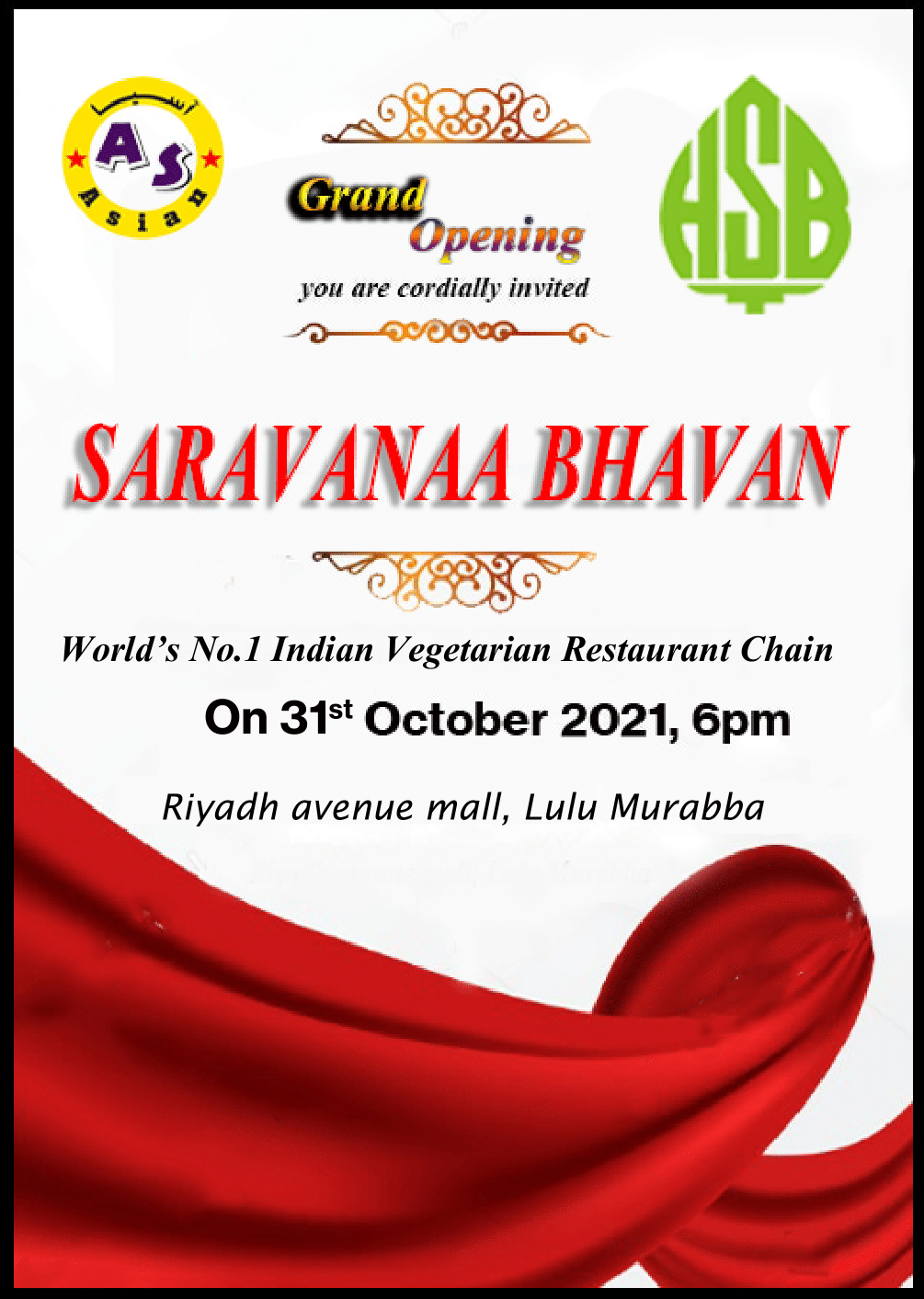 Saravana Bhavan Global Indian Vegetarian Jafza One Website