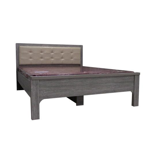 Grey Oak Queen Bed