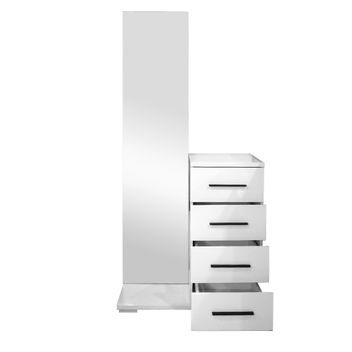 White Gloss Dressing Table