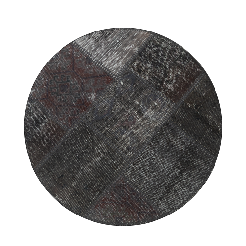 Turkish Tribal Round Rug