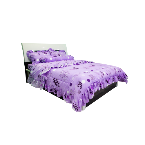 Tulip Queen Bedsheet Set With Quilt