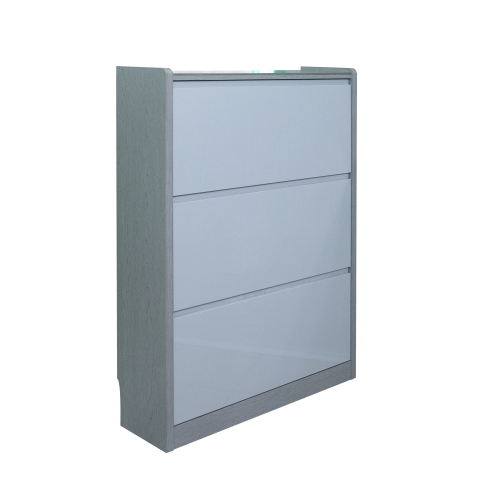 Marble Top Swing Door Shoe Cabinet