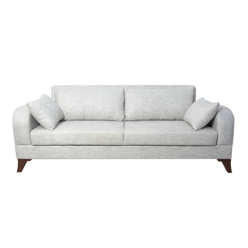 Vesta White 3 Seater Sofa