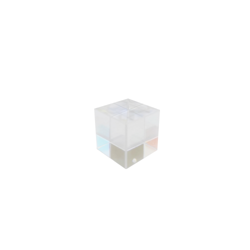 Monochrometic Prism Glass Cube Small