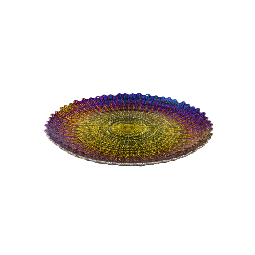 Multi Colored Ceramic Plate