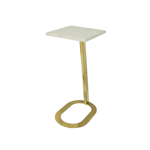 Marble Top Gold Coffee Table