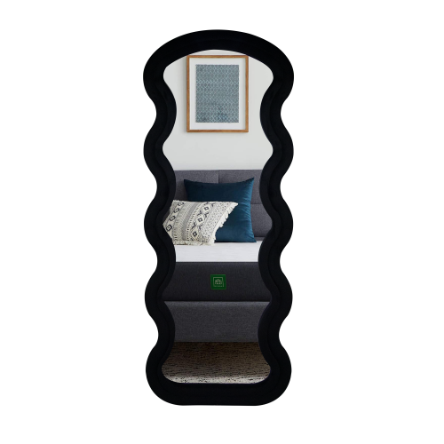 Full Length Mirror Black
