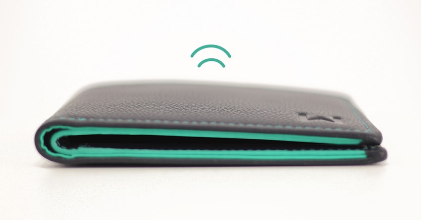 Make a wallet smart with GPS tracking and charging features