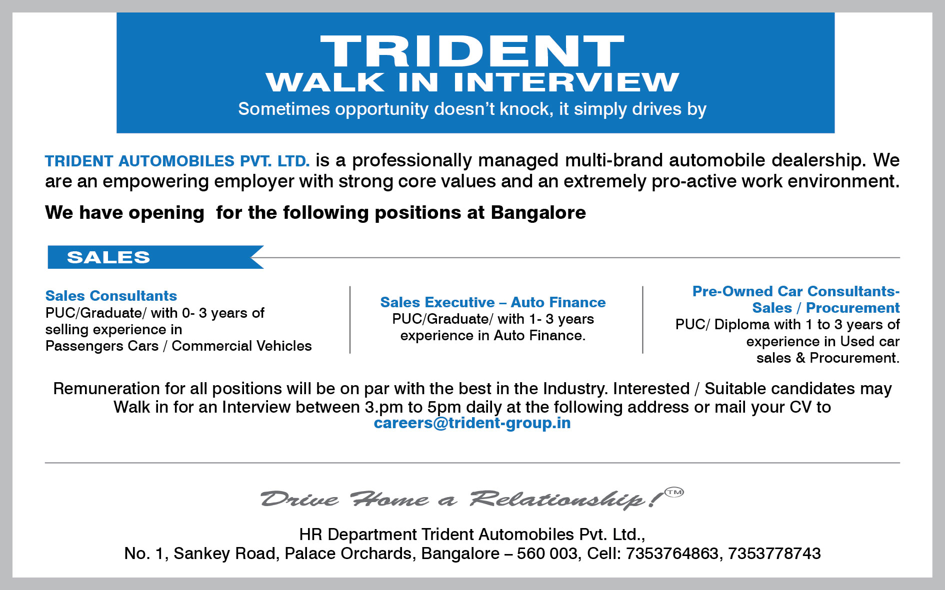 Automotive Jobs Employment And Career Opportunities From Trident Automotive Jobs Employment And Career Opportunities From Trident