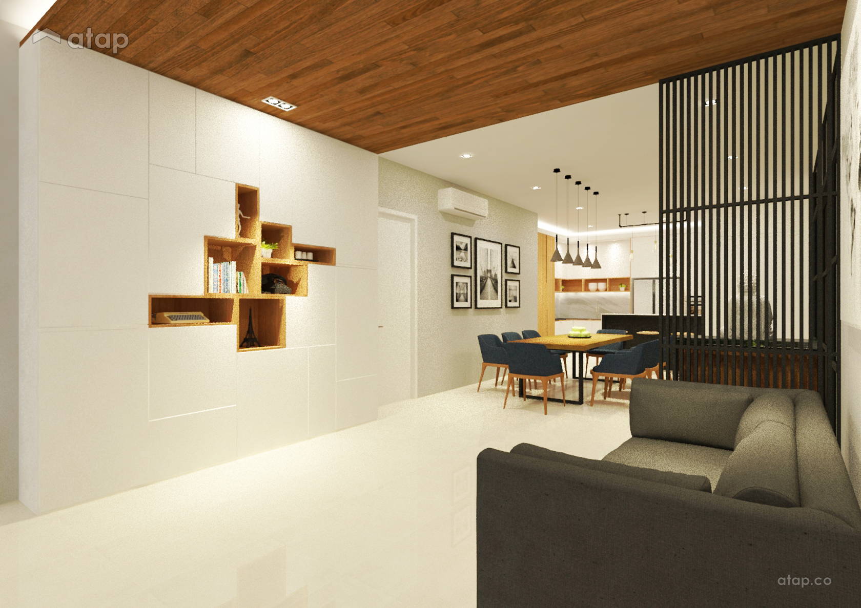 Contemporary Modern Living Room Condominium Design Ideas Photos Malaysia Atap Co