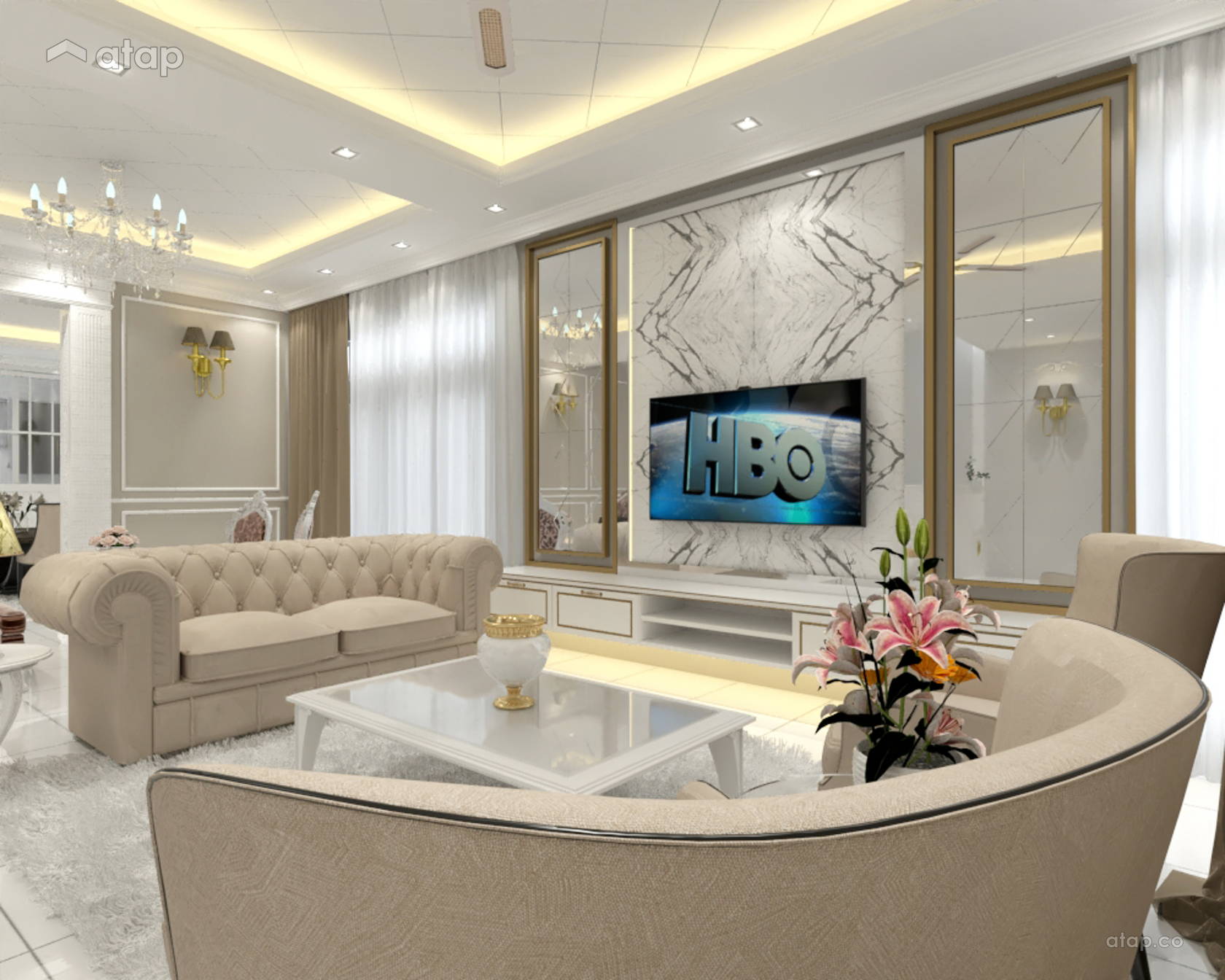 Modern Victorian Style Living Room Ideas