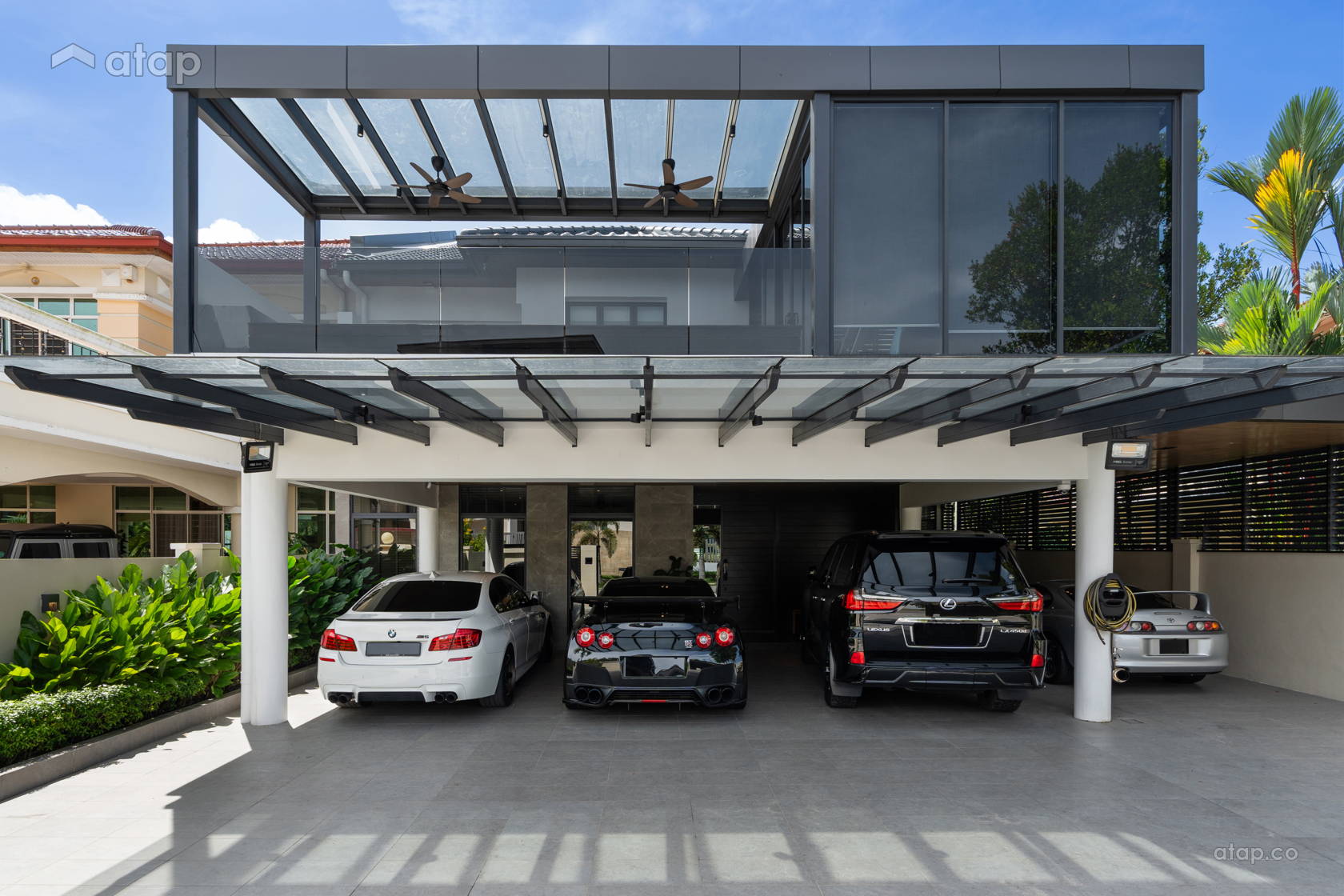 Minimalistic Modern Exterior @ Hse 55 Taman BDC