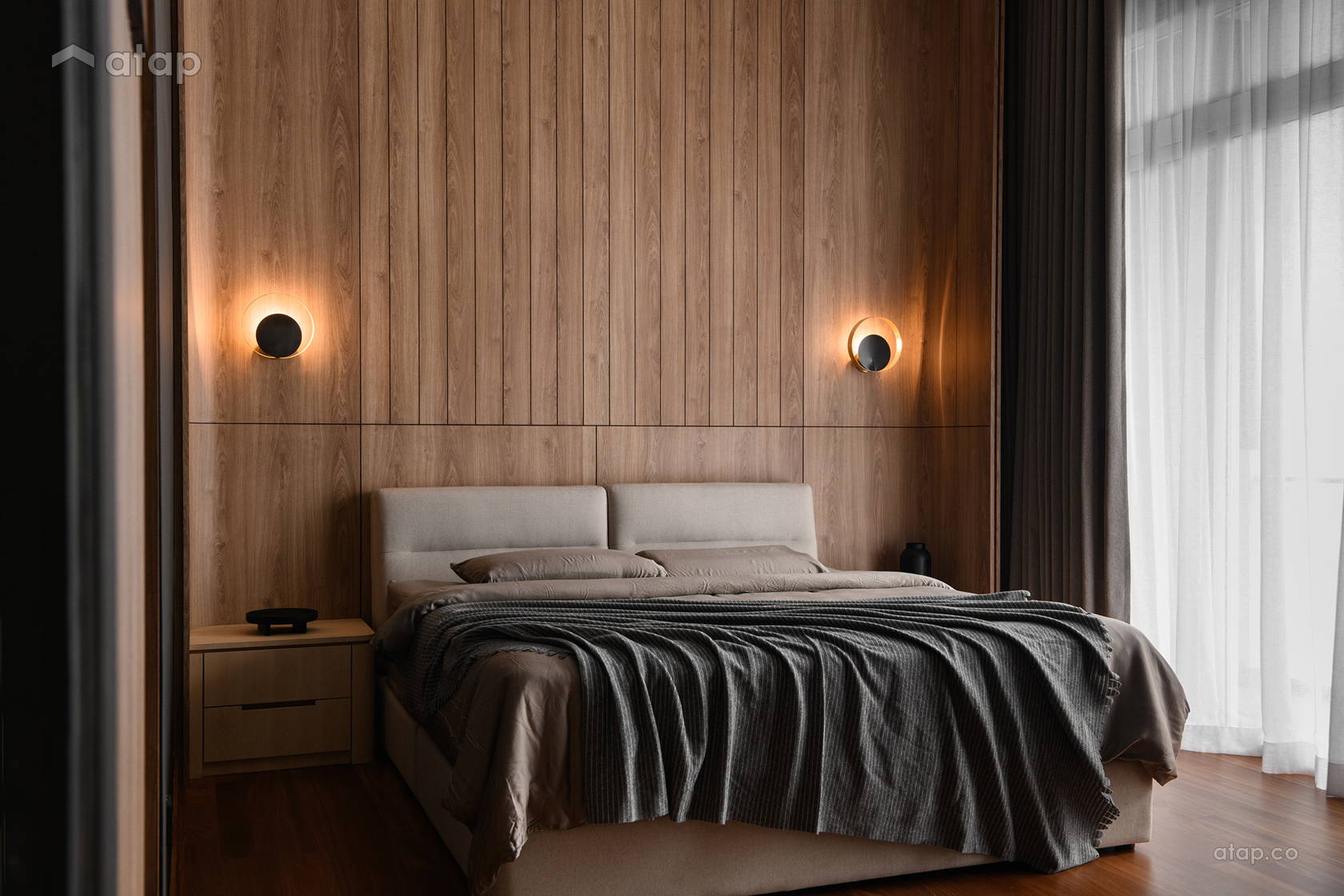 Image showcasing Minimalistic Scandinavian Bedroom townhouse design ideas & photos ...