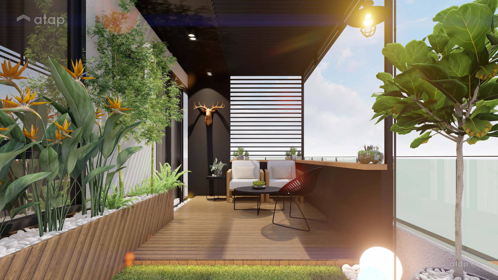 Sky Garden Kuching Interior Design Renovation Ideas Photos And Price In Malaysia Atap Co