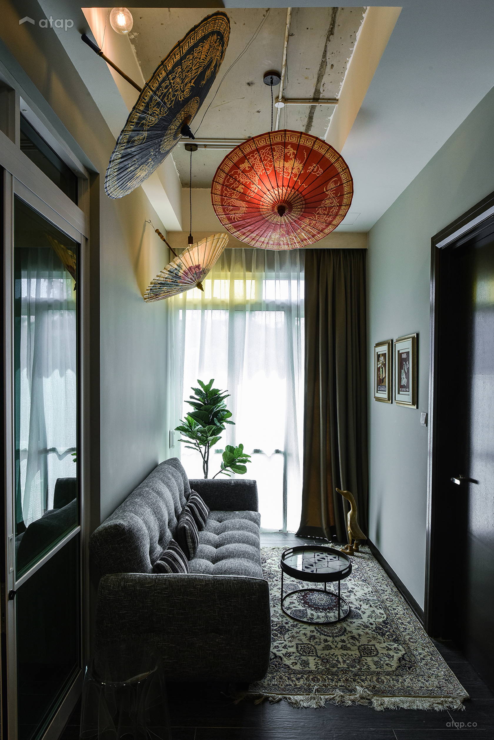 Vintage Study Room semidetached design ideas & photos Malaysia Atap.co