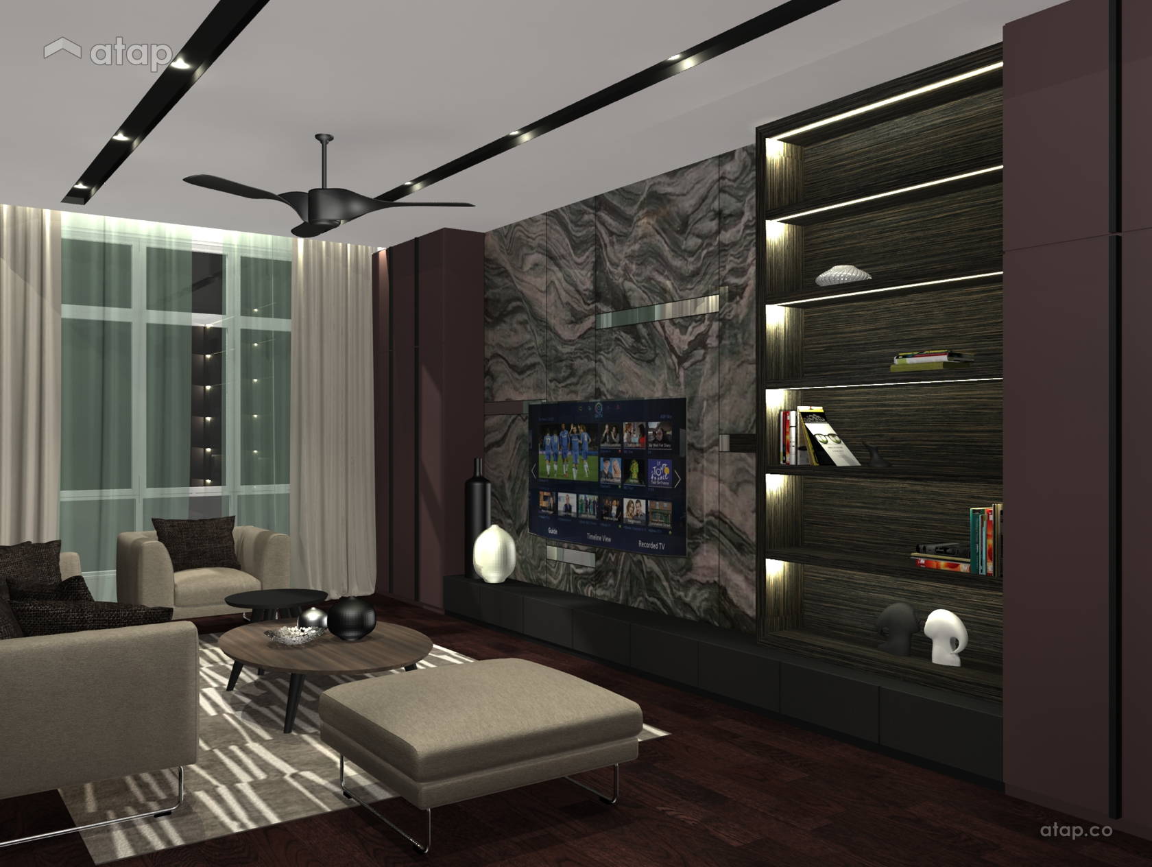 Taman Impian Emas Bungalow House Interior Design Renovation