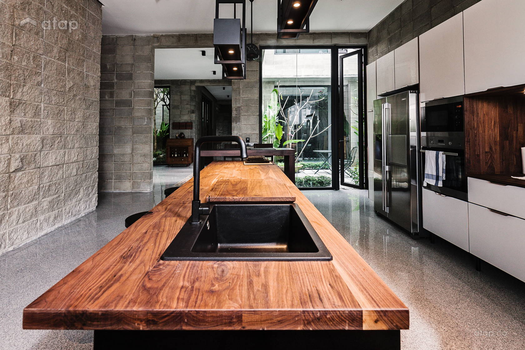 Contemporary Modern Kitchen bungalow design ideas & photos Malaysia ...