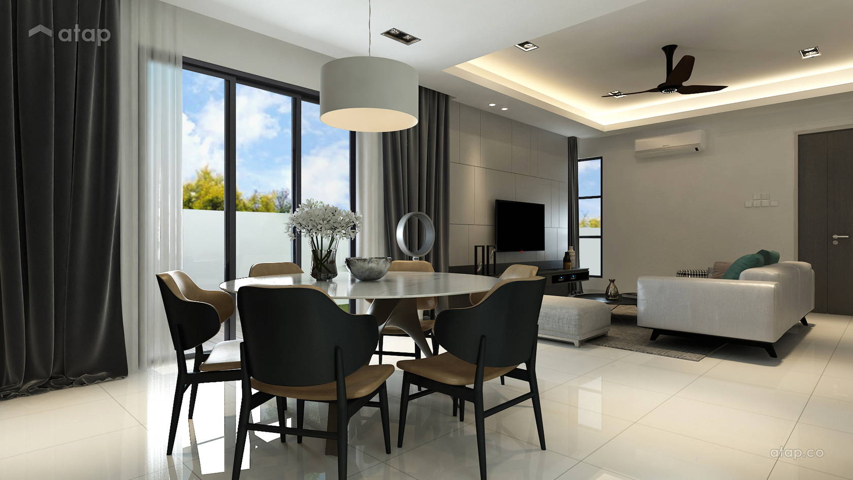 Bandar Rimbayu Architectural Interior Design Renovation Ideas