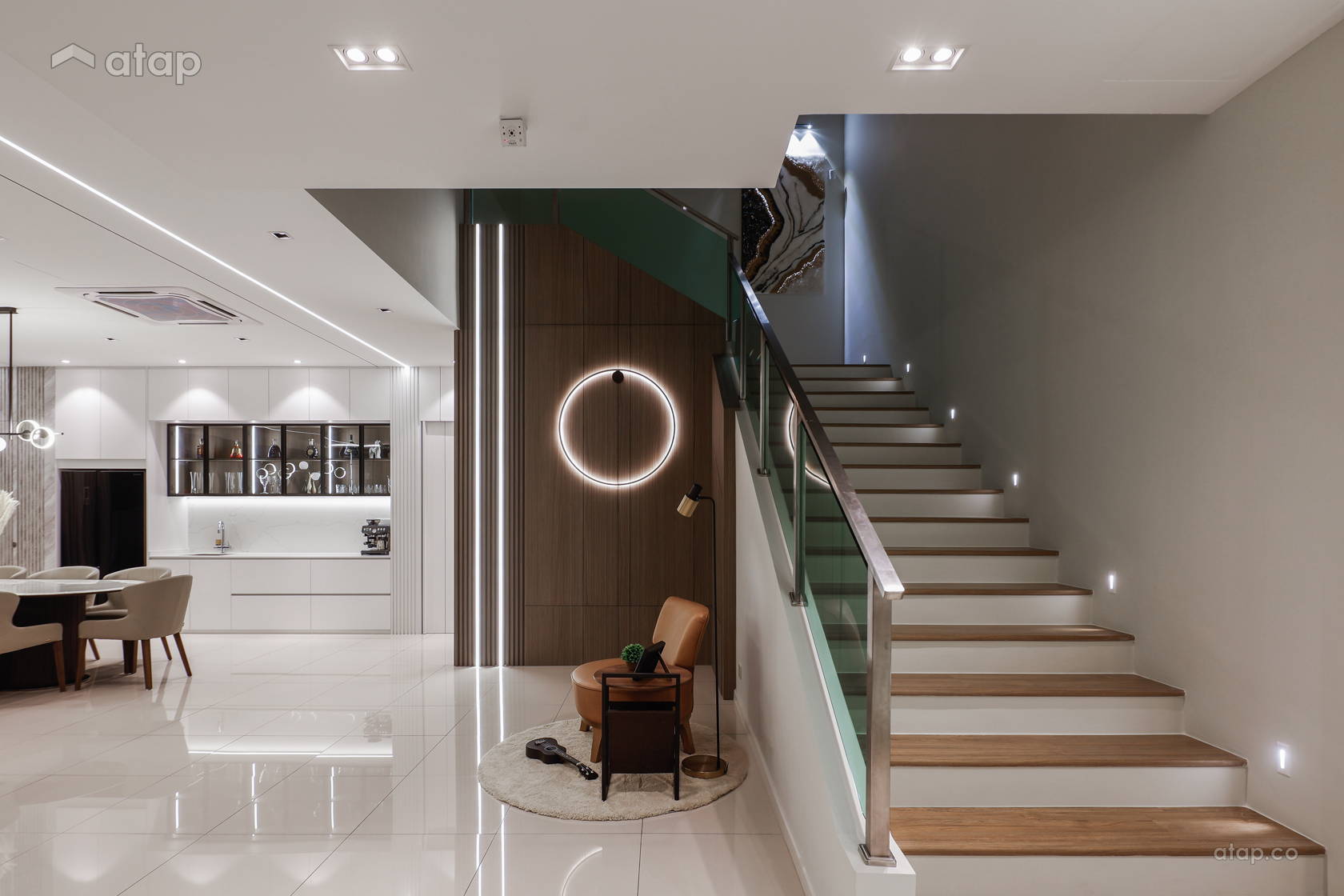 Asian Minimalistic Foyer semi-detached design ideas & photos Malaysia ...