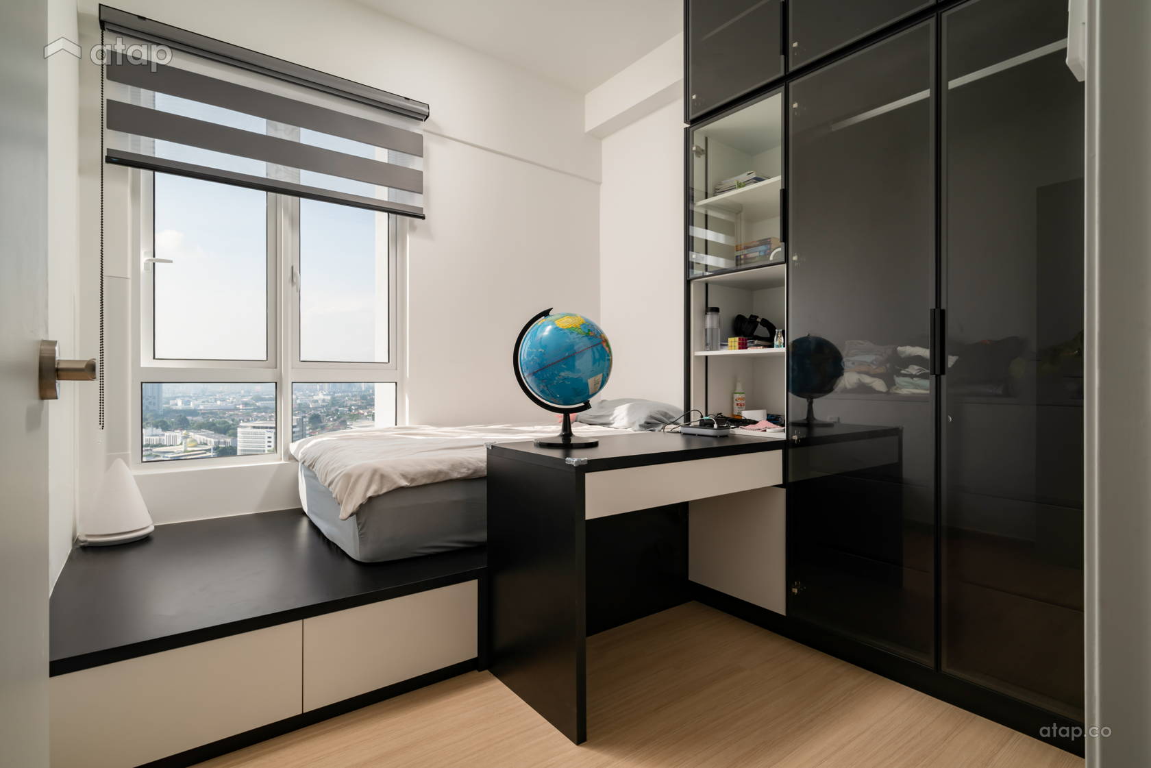 Contemporary Modern Study Room condominium design ideas & photos ...