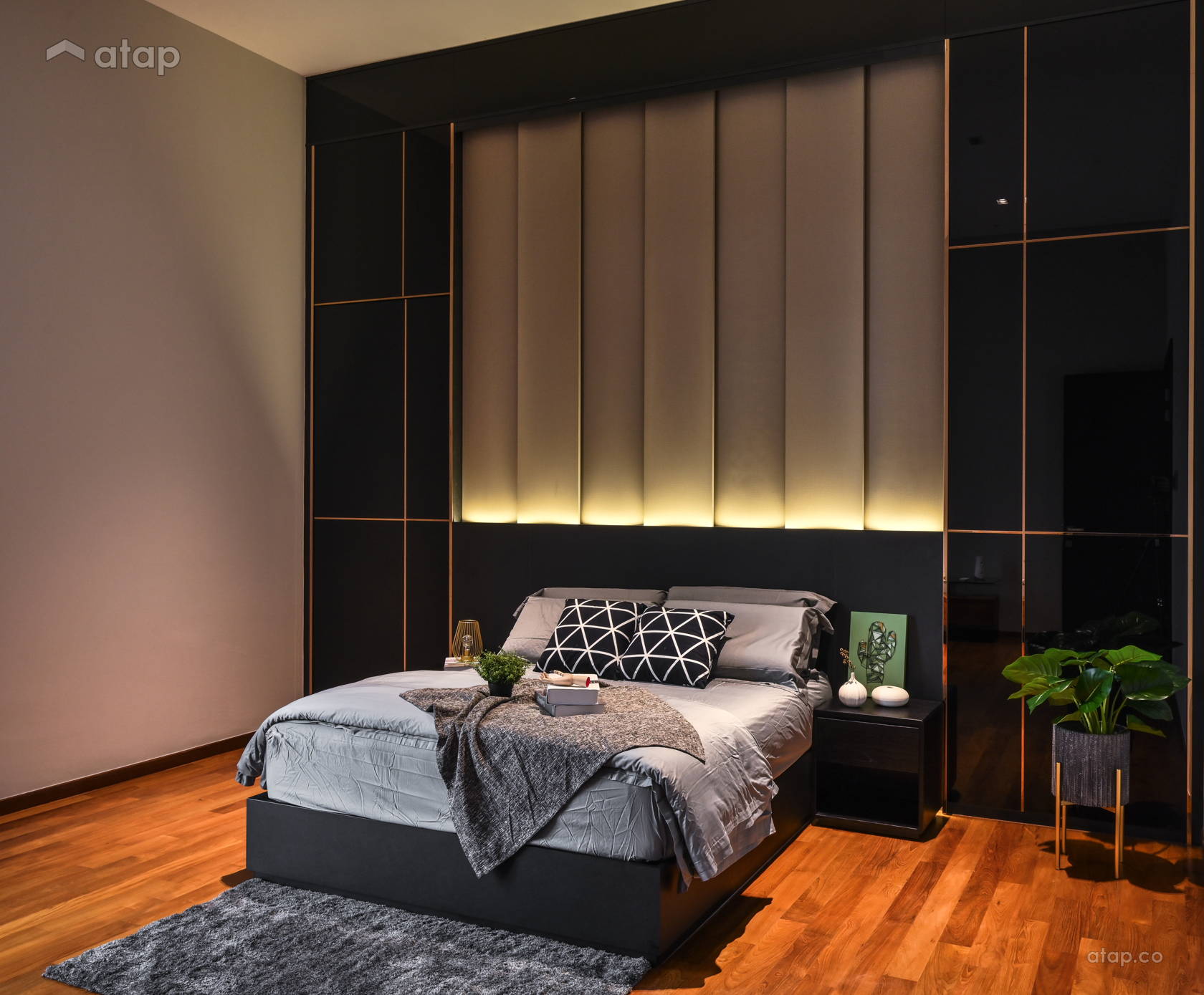 Contemporary Modern Bedroom bungalow design ideas & photos Malaysia ...