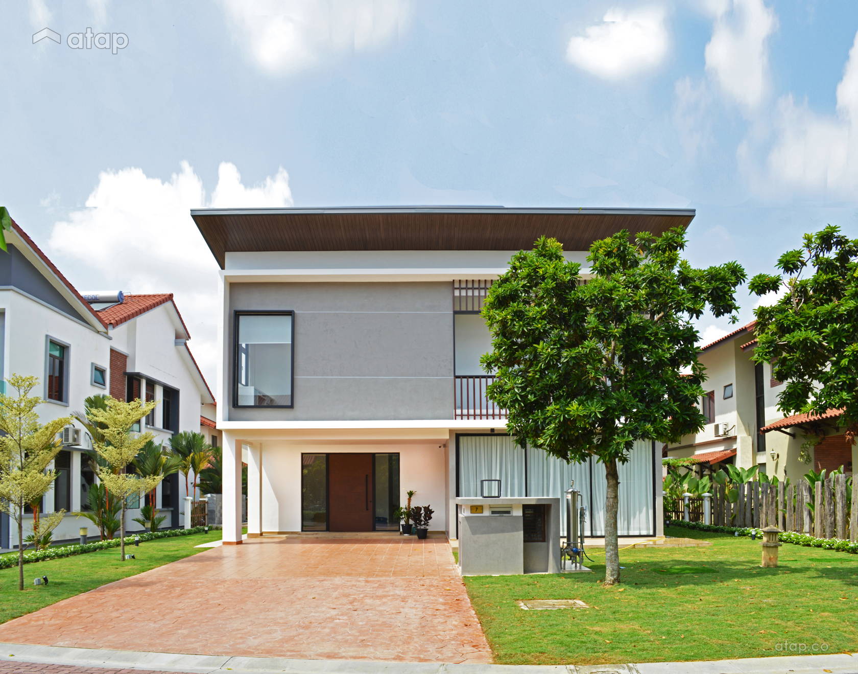 modern bungalow design malaysia