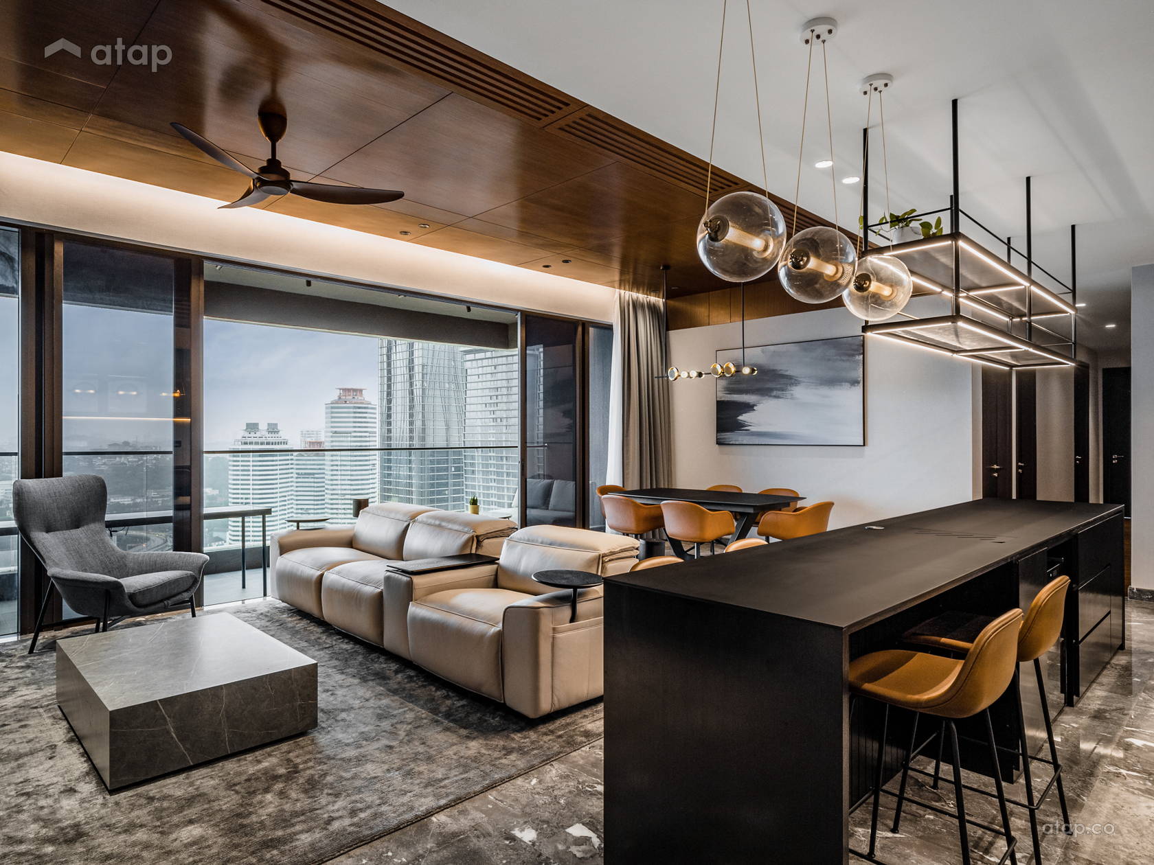 Thumbnail for Luxury Industrial Style Condominium Design