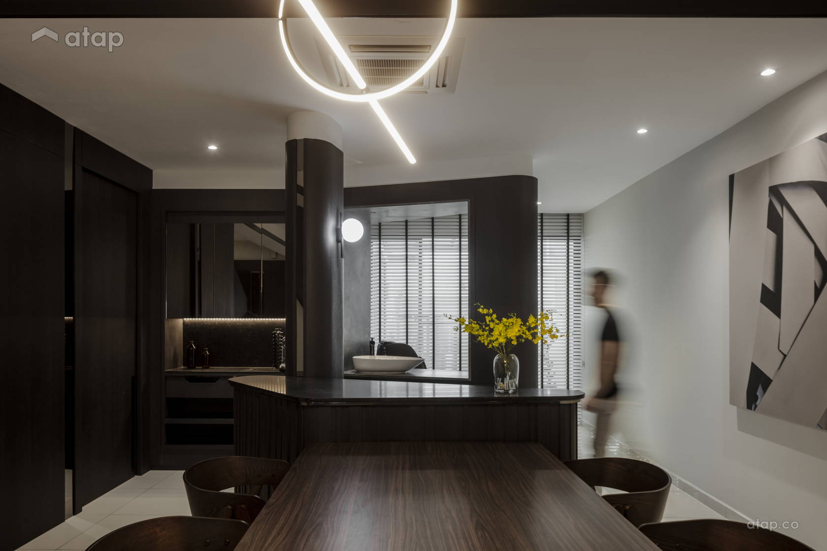 Contemporary Dining Room terrace design ideas & photos Malaysia | Atap.co