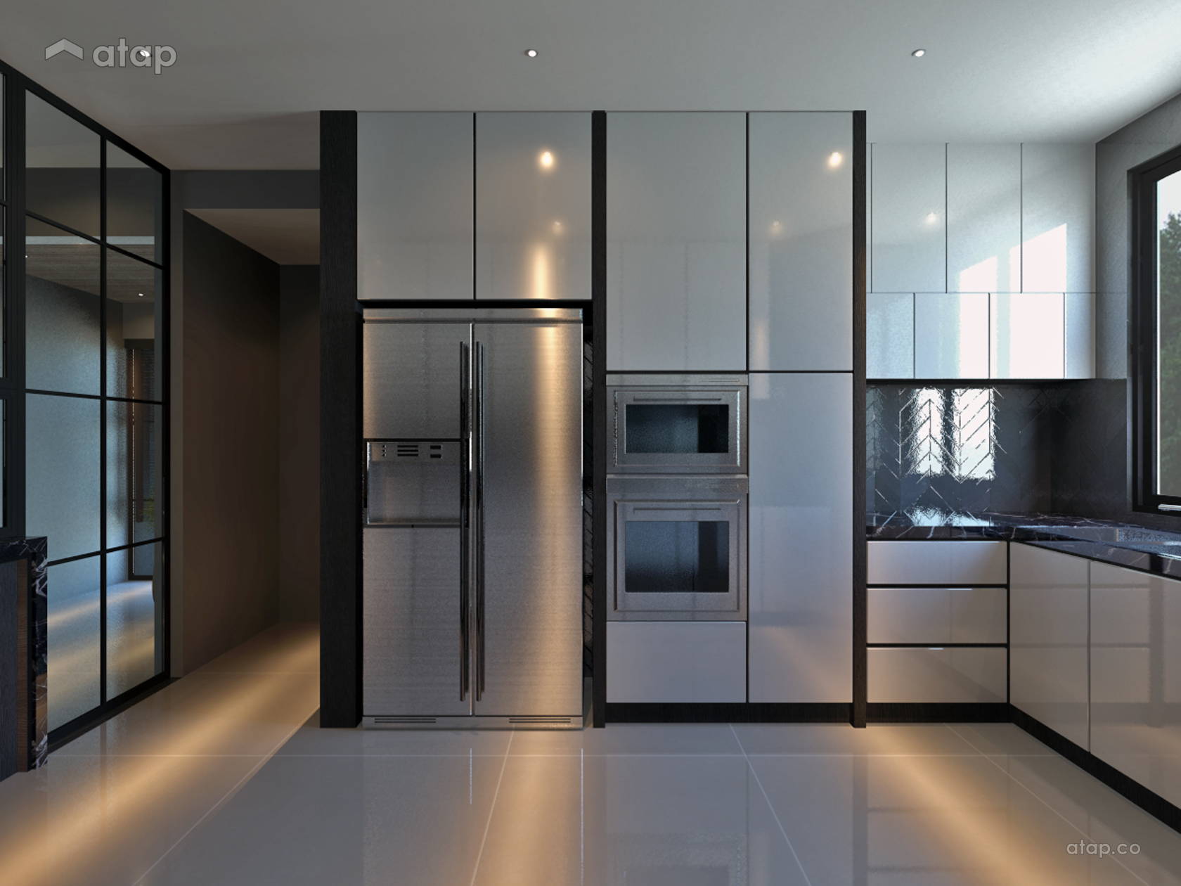 Contemporary Modern Kitchen terrace design ideas & photos Malaysia ...